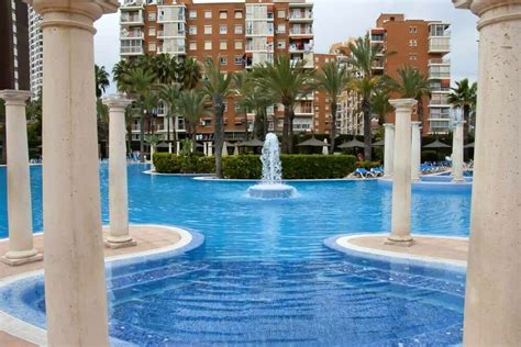 Solana Hotel Swimming Pool Benidorm Costa Blanca Spain Photograph Picture Benidorm, Hotel ...