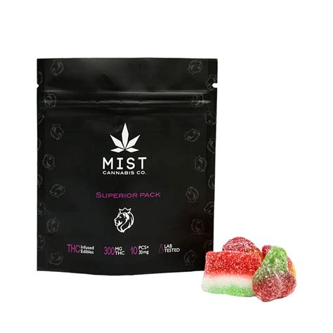 Buy Superior Pack 300MG THC Gummy By Mist Cannabis Co | TGA