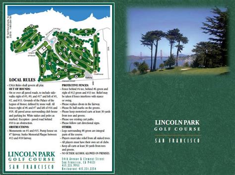 Lincoln Park Golf Club - Course Profile | Course Database