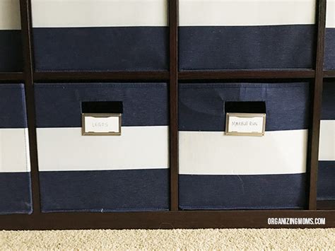 Simple Ways To Organize It All With Fabric Storage Cubes - Organizing Moms