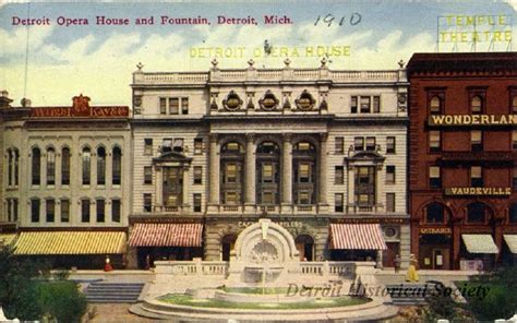 Detroit Opera House | Detroit Historical Society