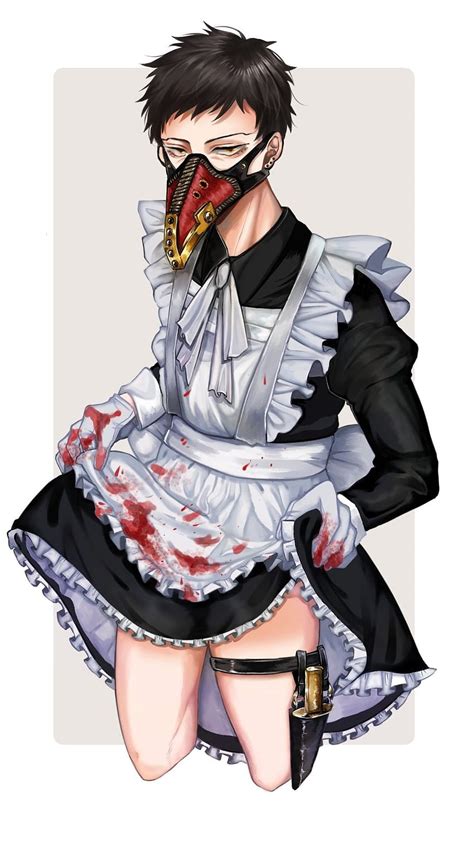 45 Anime boys in maid outfits ideas in 2021, maid boy HD phone wallpaper | Pxfuel