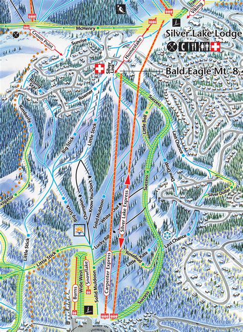 Utah Ski Maps | Deer Valley Ski Resort Trail Map