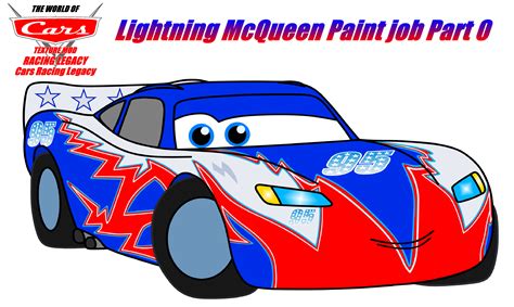 Lightning McQueen Paint Job Part 0 by alexandrredir on DeviantArt