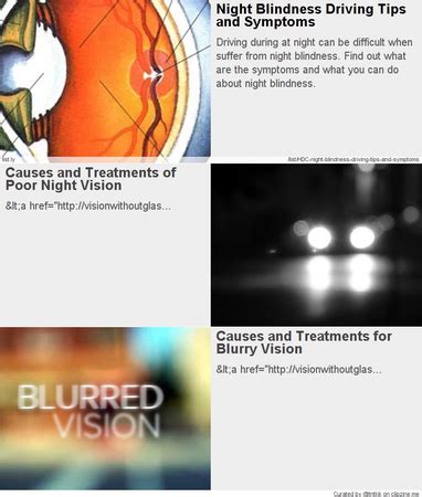 Night Blindness Driving Tips and Symptoms | A Listly List