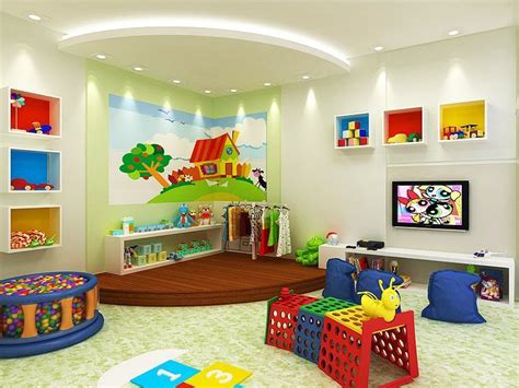 Kid room decor, Daycare decor, Daycare design