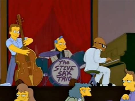 The Steve Sax Trio - Wikisimpsons, the Simpsons Wiki