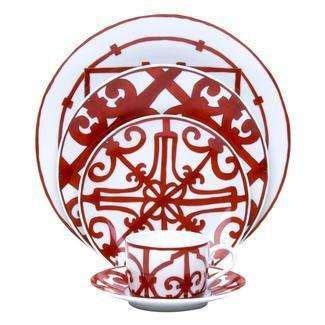 The Polohouse: China patterns to covet | Red dinnerware, Luxury ...