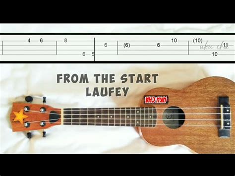 From the start Laufey Slow easy melody fingerpicking fingerstyle ...