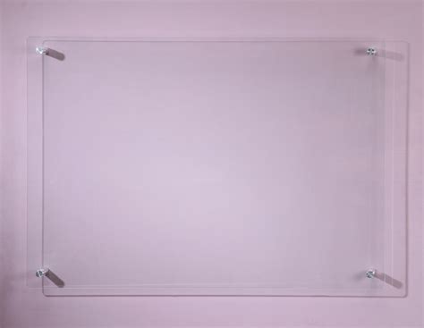 17 ¾" x 23" Clear Glass Dry-Erase Board - Home Décor