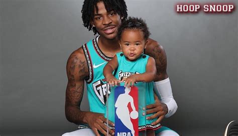 Ja Morant celebrates Rookie of the Year award with daughter | Fastbreak