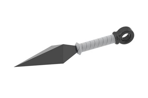 Naruto Kunai - SOLIDWORKS - 3D CAD model - GrabCAD