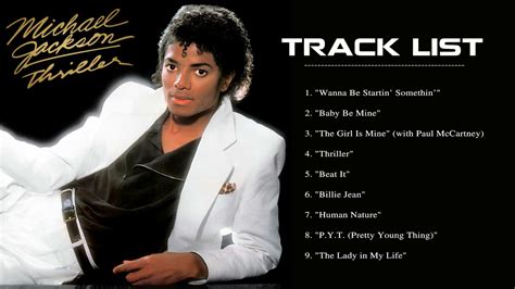 Thriller ( Full Album) - MichaelJackson - Best songs ever 2021 - The girl is mine , Thriller ...