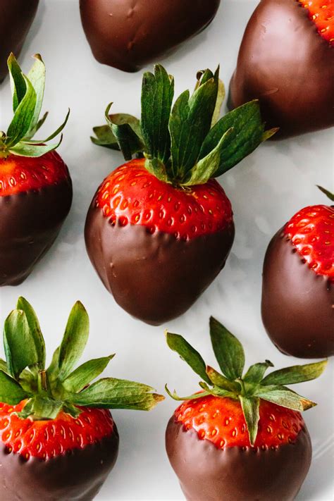 Chocolate Covered Strawberries (with Tips!) | Downshiftology