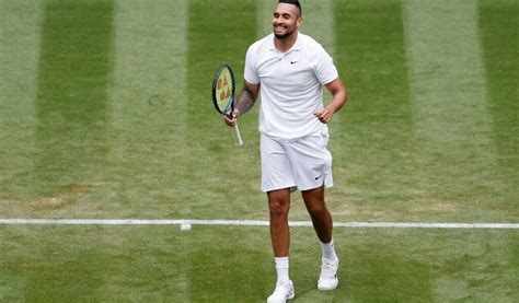 Nick Kyrgios Wins Opener In Wimbledon