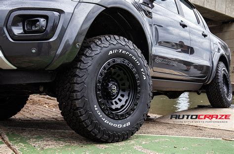 Ford Ranger Wheels And Tyres | 4x4 Aftermarket Ranger Rims | Autocraze ...