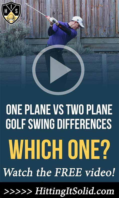 One Plane Vs Two Plane Golf Swing Play Your Best Golf | Golf swing ...