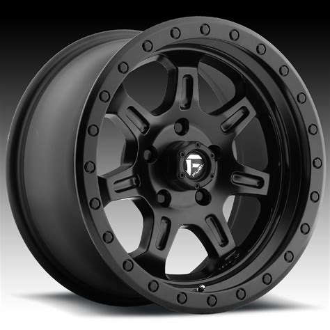 Fuel JM2 D572 Matte Black Milled Custom Truck Wheels Rims - Fuel - 1PC - Custom Wheels Express