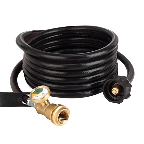 Buy GASLAND Propane Hose, 12 Ft Propane Hose with Gauge, QCC1/Type1 ...