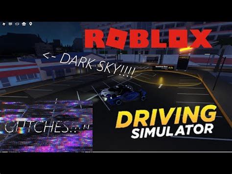 GLITCHES IN ROBLOX DRIVING SIMULATOR!!!!!! - YouTube