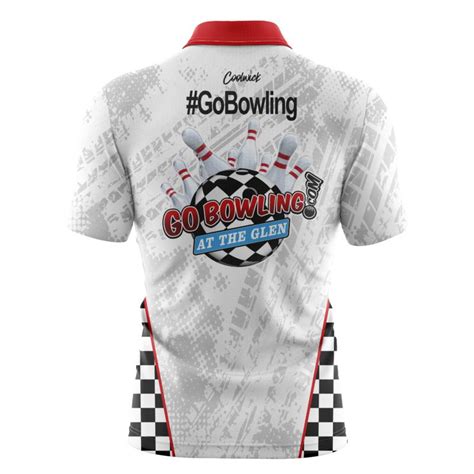 Go Bowling Official The Glen 2022 White League Bowling - GoBowling Apparel by Coolwick