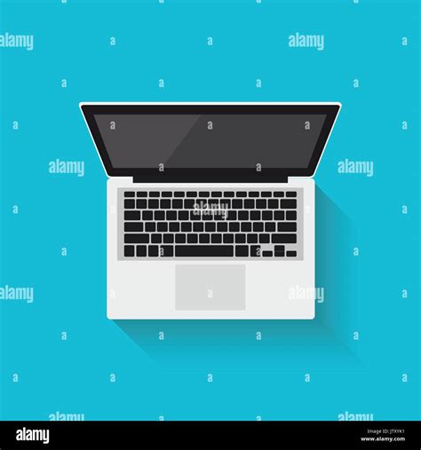 Laptop. Notebook. Flat design. Vector illustration Stock Vector Image ...