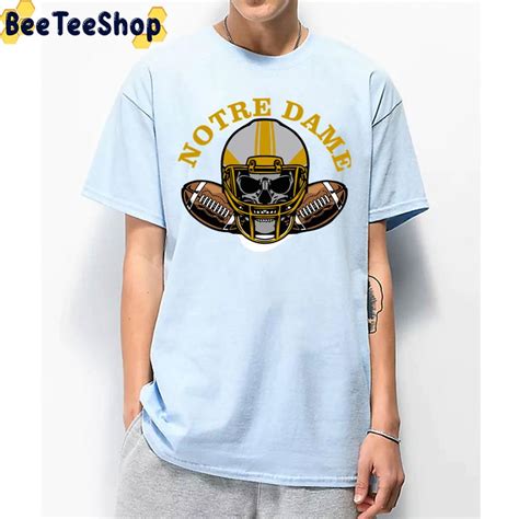 Retro Notre Dame Football Trending Unisex T-Shirt - Beeteeshop