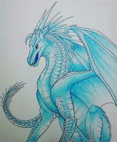 Icewing, by me Audrey Wings Of Fire Dragons, Got Dragons, Dragon Wings ...