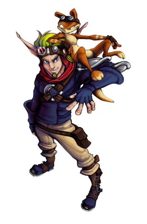 Jak'n Daxter by RubyFeather on DeviantArt