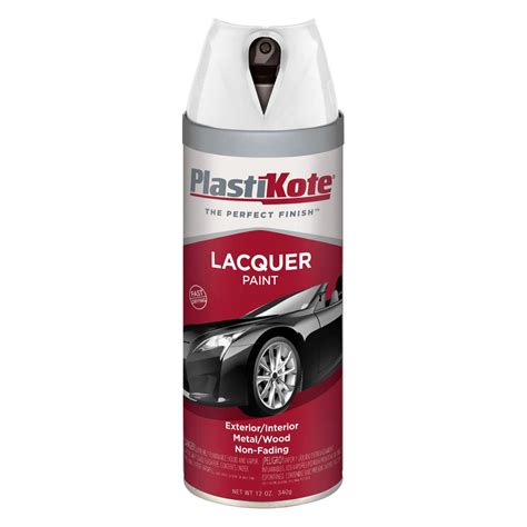 PlastiKote® T-33 - 12 oz. Gloss White Spray Can Lacquer Paint