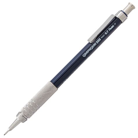 Pentel GraphGear 500 Automatic Drafting Pencil (0.7mm), Blue Barrel ...