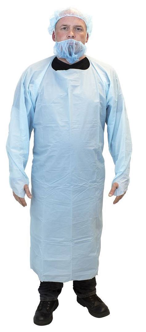 Safety Zone 4 Mil Chemical Resistant Polyethylene Aprons