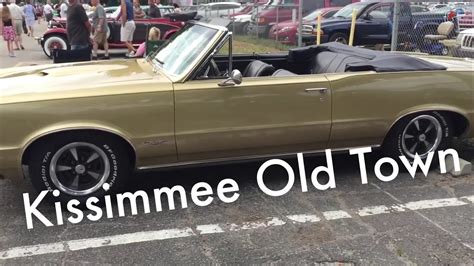 Old Town Kissimmee Car Show 2015 - YouTube