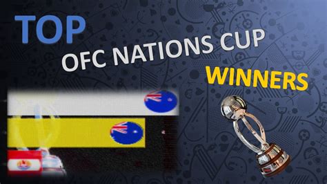 TOP OFC NATIONS CUP WINNERS (1973 - 2016) - YouTube