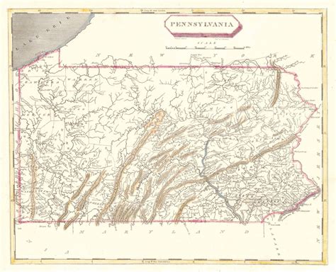 Map Antique Pennsylvania | Vintage wall art, Family history book, Ancient books