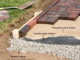 Image result for paving bricks edging gravel | Diy patio, Garden paths ...