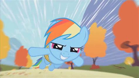 Rainbow Dash Flying Gif