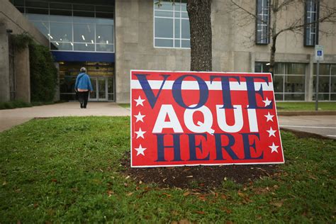 Texas Election Officials Stepping Up Precautions During Early Voting ...