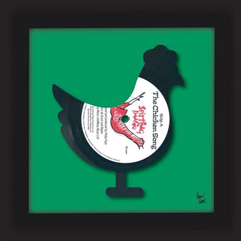 The Chicken Song - Spitting Image (1986) - Kenny Deane Vinyl Art