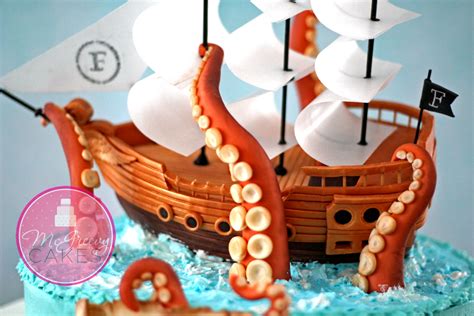 The Making of A Pirate Ship Cake (A mini tutorial) | Cakeheads