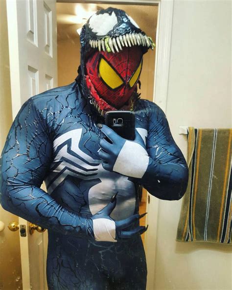 Venom Costumes Custom 3D Printed Symbiote Cosplay Costume Zentai Spidey ...