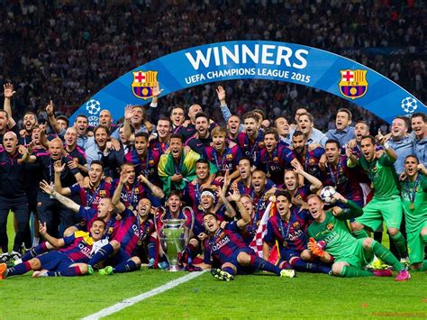 FC Barcelona Champions League Wallpaper