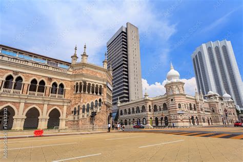 Bangunan Sultan Abdul Samad at Kuala Lumpur, Malaysia Stock Photo ...