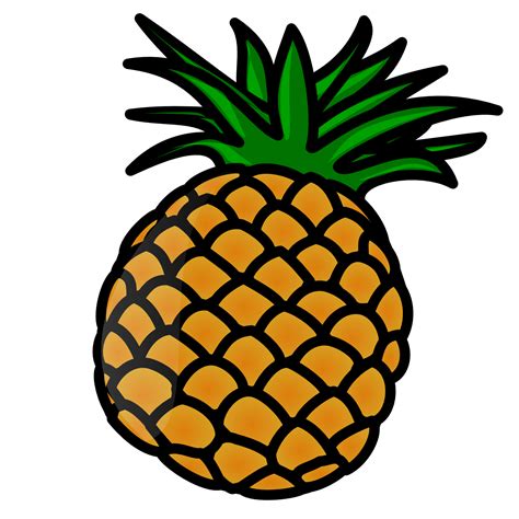 Pineapple clip art free free clipart images - Cliparting.com