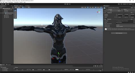 3D model Cyberpunk Ninja Black Armor VR / AR / low-poly | CGTrader