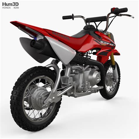 Honda CRF50F 2004 3D model - Vehicles on Hum3D