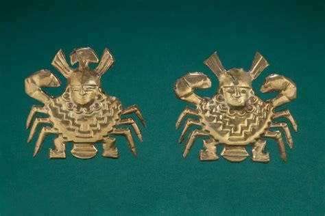 Pair of Ornaments Depicting the Crab God | All Works | The MFAH Collections