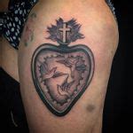 Tattoo uploaded by Robert Davies • Sacred Heart Tattoo by Ruby Quilter #sacredheart # ...
