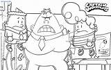 Captain Underpants coloring Pages  Printable sketch template