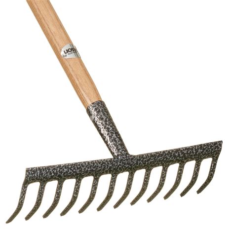 Rolson Ash Wood Garden Rake | Gardening Tools - B&M